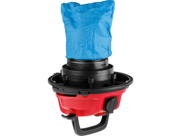 Пылесос строительный WORTEX VC 2515-1 WS 1400 Вт, 25 л, провод 4 м, шланг 3 м