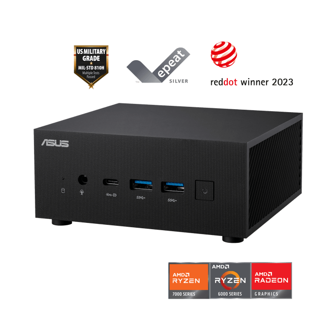 Mini PC Asus PN53-BBR777HD AMD Ryzen™ 7 7735H, Support DDR5, Integrated - Radeon™ Graphics, Support Gen4x4 SSD, WIFI6