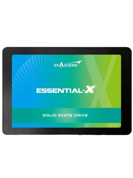 Твердотельный накопитель SSD 512Gb, SATA III, Exascend ES512GSSD25SAU, 2.5", TLC, 530R/490W