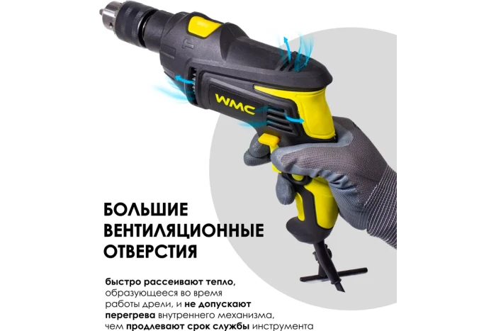 Набор инструментов 96пр(дрель ударная ,набор бит , сверло ,плоск , уровень ,ножовка ,кл разводной ,р 50436 WMC-1096