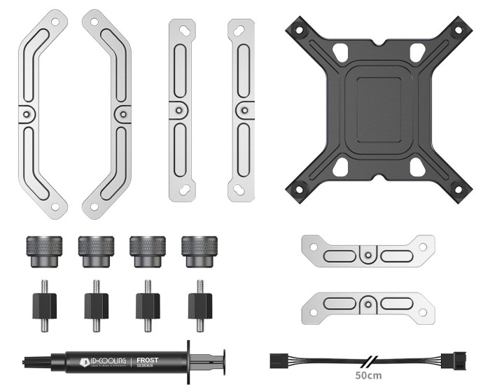 Водяное охлаждение для процессора ID-COOLING DX240 MAX WHITE