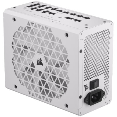 CORSAIR RMx Shift White Series, RM1000x Shift White, 1000 Watt, 80 PLUS GOLD, Fully Modular Power Supply
