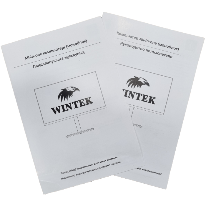 Моноблочная система Wintek BH2402 23.8   FHD IPS / MB H610/SO-DIMM DDR4/WiFi/BT/Card Reader/клавиатура+мышь, блок питания 220Вт HuntKey