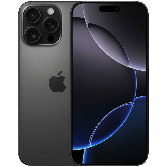 iPhone 16 Pro Max 1TB Black Titanium,Model A3296