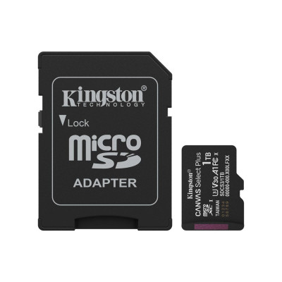 Карта памяти Kingston SDCS3/1TB Canvas Select Plus A1 U3 V30 1TB