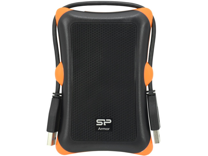 HDD USB 2 TB Silicon Power, A30, SP020TBPHDA30S3K, USB 3.1, black-orange