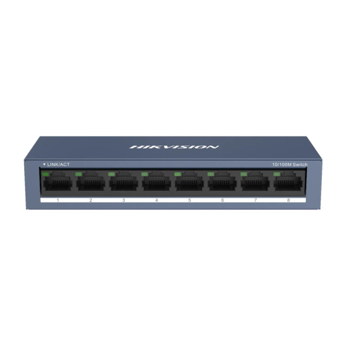 Switch  8 port 10/100M Hikvision DS-3E0108-O, desktop