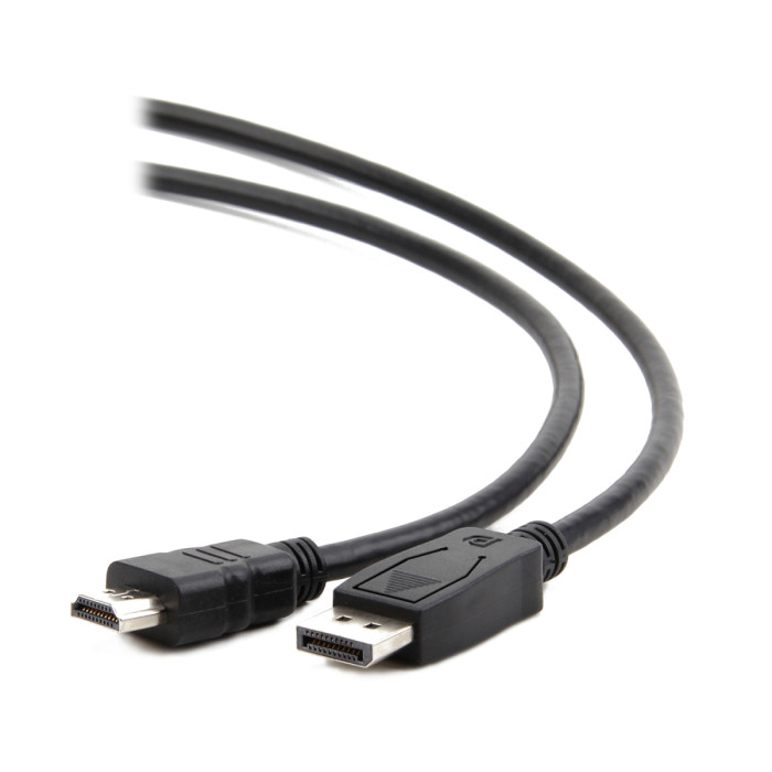 Cable SVGA, DisplayPort to HDMI, 1.0m, Cablexpert CC-DP-HDMI-1M