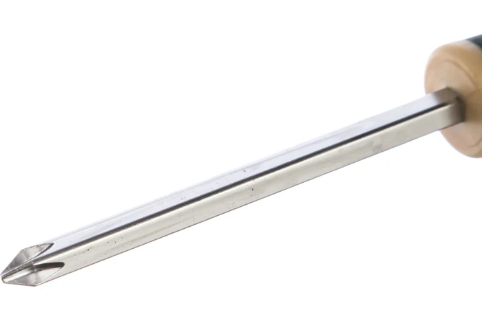 Отвертка крестовая магнитная "Profi" S2 PH2.0х100мм, в пластиковом держателе 27180       RF-70120100