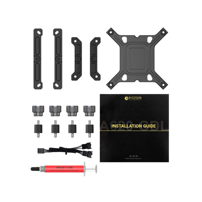 Cooler ID-Cooling, for S1700/1200/1851/115x/AMD, FROZN A620 GDL, 260W, 500-2000rpm, 4pin