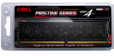 Оперативная память 16GB GEIL 2666MHz DDR4  PC4-21330 GP416GB2666C19SC PRISTINE SERIES