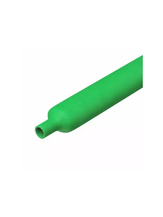 Трубка термоусаживаемая Deluxe 12/6 зелёная (100 м в упаковке)
