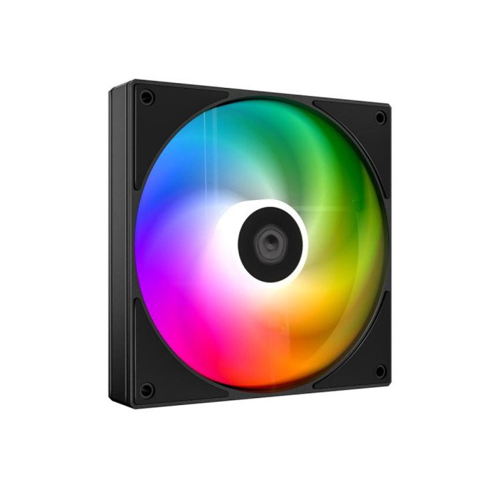 Fan for case, 12cm, ID-Cooling, AS-120-ARGB-K, 300-2000rpm, 58CFM, 27.2dBA, black, 4pin+3pin
