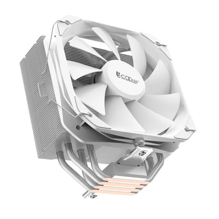 Cooler PCCooler, for S1700/1200/115x/AMD, PALADIN 400 WH, 400-1600rpm, 130cm fan, 200W, white