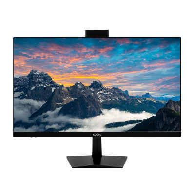 Barebone All-in-One Sanc C2400261D, 23.8&quot; FHD IPS/MB H610/SO-DIMM DDR4/WiFi/keyboard+mouse, black