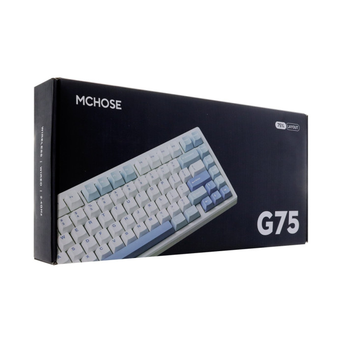 KeyBoard  Bluetooth, MCHOSE G75 PRO Green G75-9A, wireless