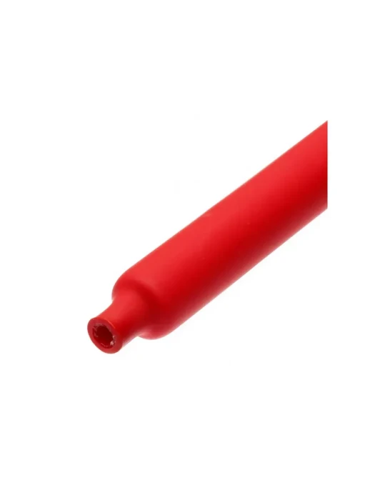 Трубка термоусаживаемая Deluxe 12/6 красная (100 м в упаковке)