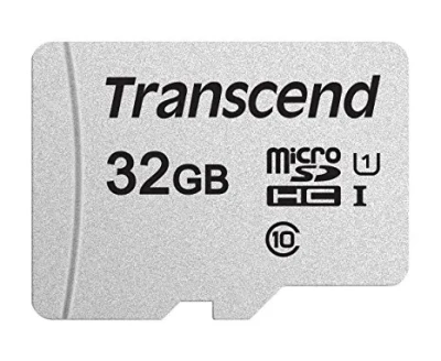 Карта памяти MicroSD 32GB Class 10 U1 Transcend TS32GUSD300S