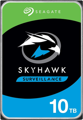 Жесткий диск для видеонаблюдения 10Tb Seagate SkyHawk AI 256Mb SATA3 3.5&quot; ST10000VE001