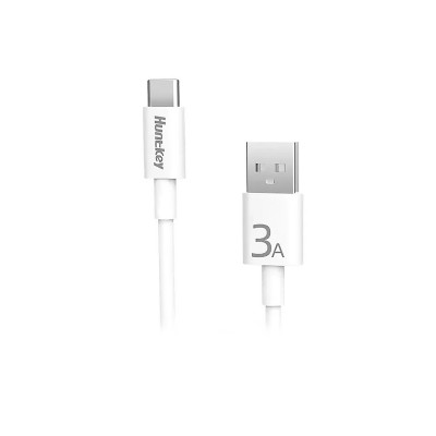 Cable USB Type A - Type C, 1.2м, Huntkey HKCAC301200, 3A
