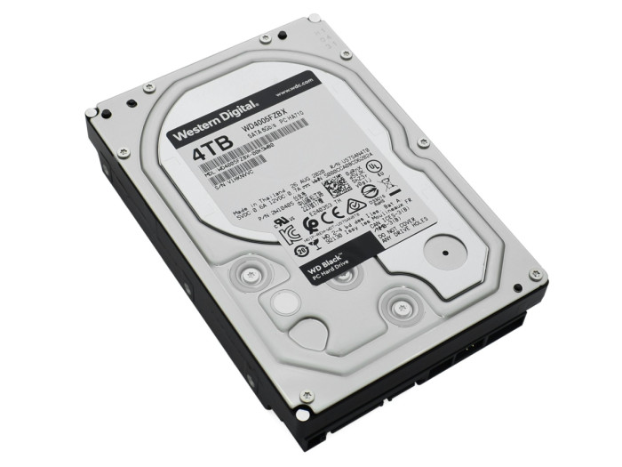 HDD SATA  4000 GB Western Digital Black, WD4005FZBX, 7200rpm, 256MB cache, SATA 6 Gb/s