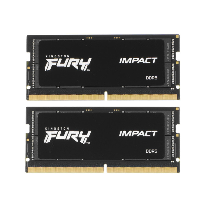SO-DIMM DDR5 64 GB kit <5600MHz> Kingston Fury Impact, KF556S40IBK2-64 (2х32GB), CL40