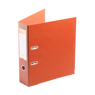 Папка-регистратор Deluxe с арочным механизмом, Office 3-OE6 (3&quot; ORANGE), А4, 70 мм, оранжевый