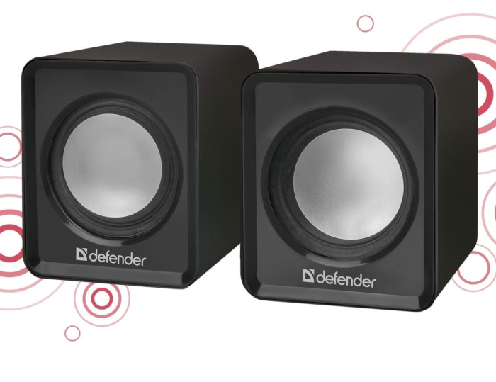 Колонки стерео Defender SPK-22 Черные USB