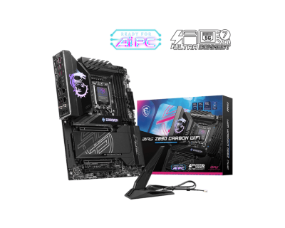 Материнская плата MSI MPG Z890 CARBON WIFI LGA1851 4xDDR5 4xSATA3 RAID 5xM.2 1xHDMI ATX