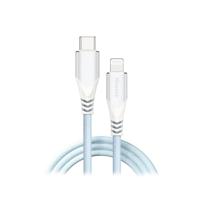 Cable USB Type C - Lightning, 1.5м, Huntkey HKCCL941511