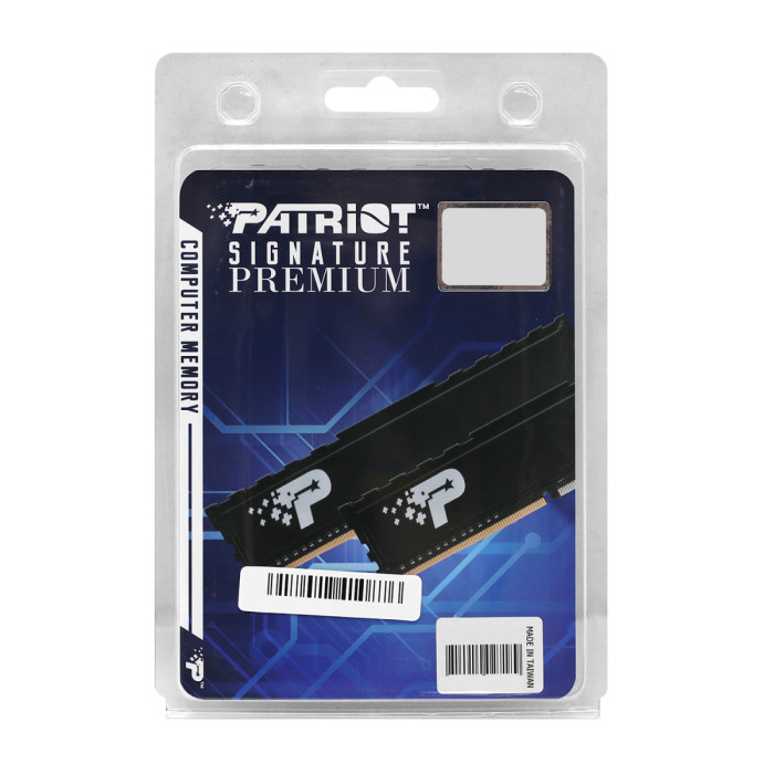 DIMM DDR5 16 GB kit <4800MHz> Patriot Signature Premium, PSP516G4800KH1, (2x8GB), 40-40-40-77