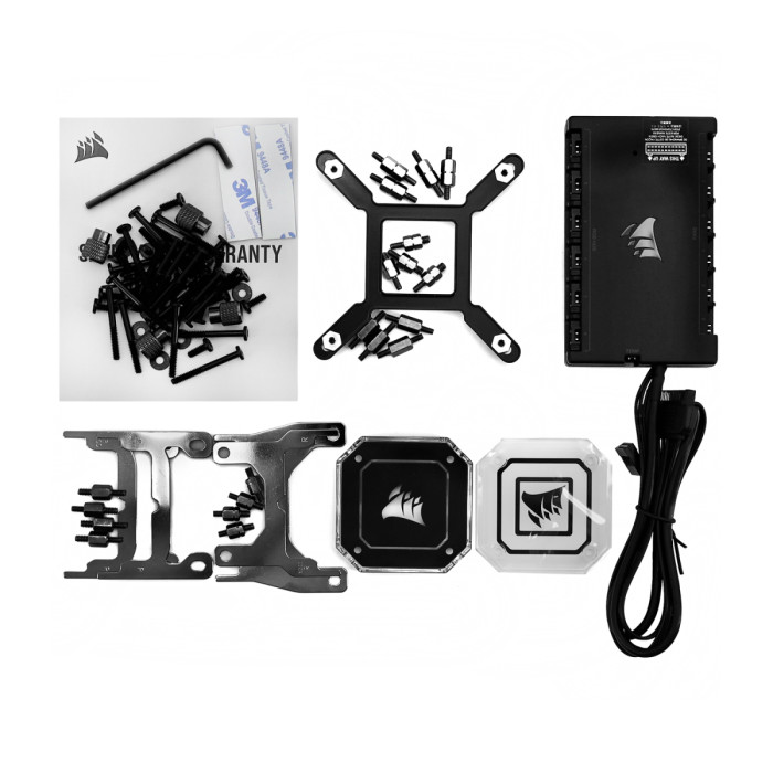 Water Cooler Corsair H100i ELITE CAPELLIX XT, for 1200/1700/115x/2011/2066/AMD, CW-9060068-WW