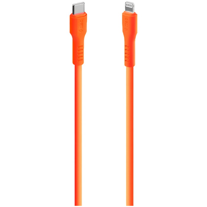 ttec  Type-C - Lightning Charge / Data Cable , 120cm,Neon Orange