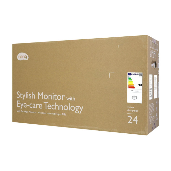 LCD 23.8" Benq GW2480T, 1920x1080 IPS (LED), 60Hz, 5ms, 250 cd/m2, 1000:1, DP/HDMI/VGA