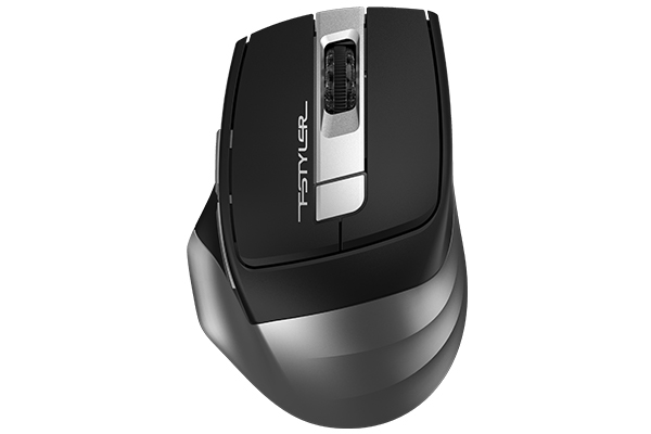 Мышь A4tech Fstyler FB35-Smoky/Grey, оптическая 2000DPI, беспроводная BT+2,4G