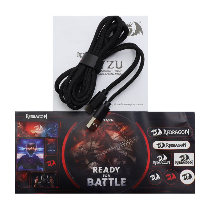 Mouse Redragon Fyzy, Optical 7200 dpi, USB, (72153)