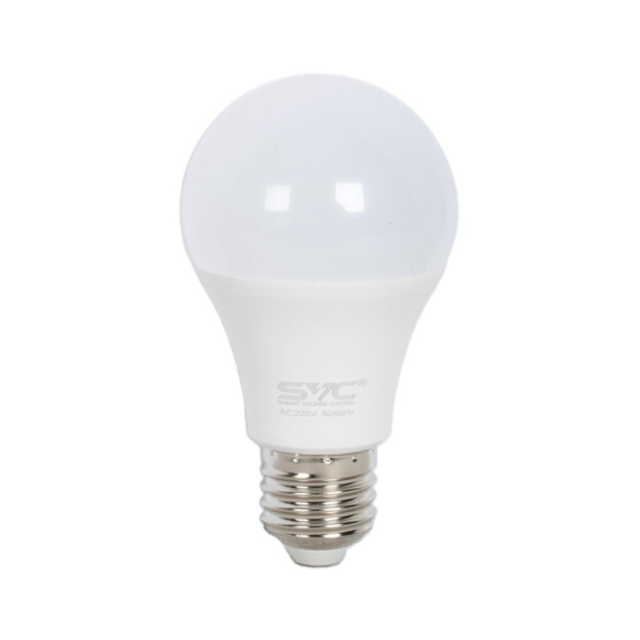 Лампа светодиодная SVC LED A60-10W-E27-6500K Холодный