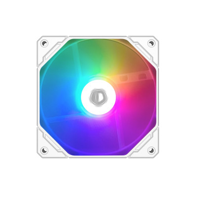 Fan for case, 12cm, ID-Cooling, NO-12015-XT-ARGB SNOW, 500-2000rpm, 54.6CFM, 13.8-31.2dBA, 4pin