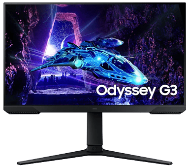 Монитор 24" SAMSUNG LS24DG300EIXCI VA FHD 1920x1080 180Hz 1мс 250кд/м2 3000:1 1xHDMI 1xDP HDR10