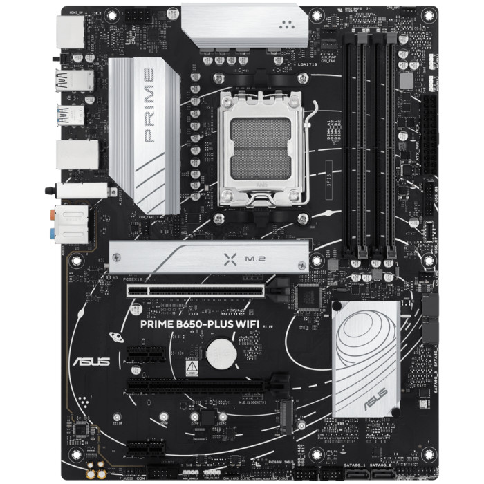 ASUS Main Board Desktop AMD Socket AM5 AMD B650 Chipset 4 x DIMM, Max. 192GB, DDR5 1 x DisplayPort 1 x HDMI port1 xWi-Fi Module 2 x M.2 slots 4 x SATA ATX Form Factor