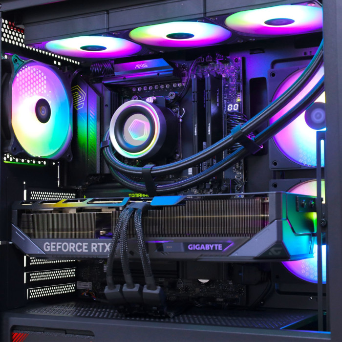 Ryzen 9 9900X-4.4GHz/X870/RAM 64GB/SSD 2TB (M.2)/RTX5080-16GB/no DVD/1050W/