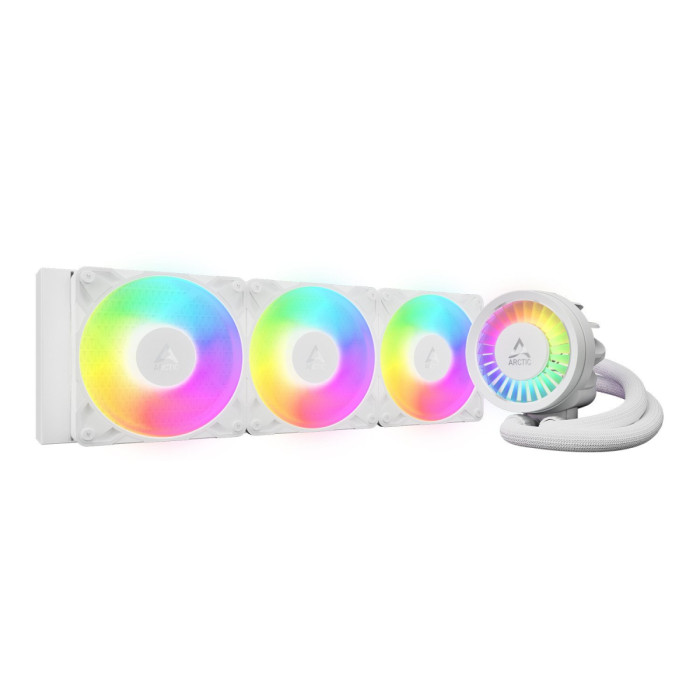 Water Cooler Arctic Liquid Freezer III PRO 360 A-RGB White, for S1851/1700/AMD
