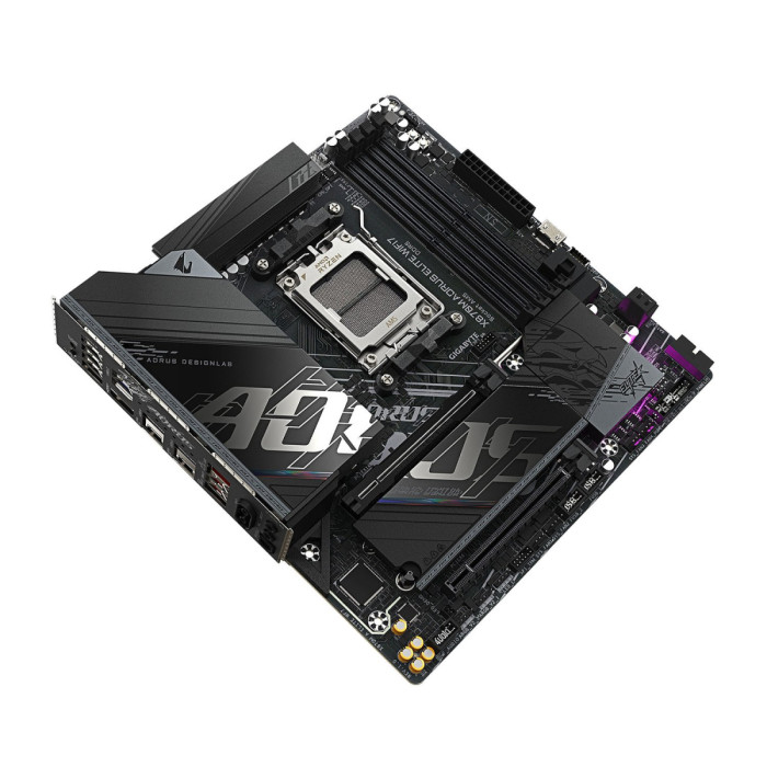 MB Socket AM5, MATX, AMD X870 (HDMI), Gigabyte X870M AORUS ELITE WIFI7, 4DDR5, 3PCIx16