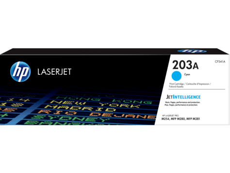 Картридж HP CF541A HP 203A Cyan LaserJet Toner Cartridge for M254/M280