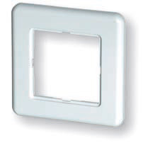 Frame for DIN outlet 80x80, white EINFACH-RAHMEN