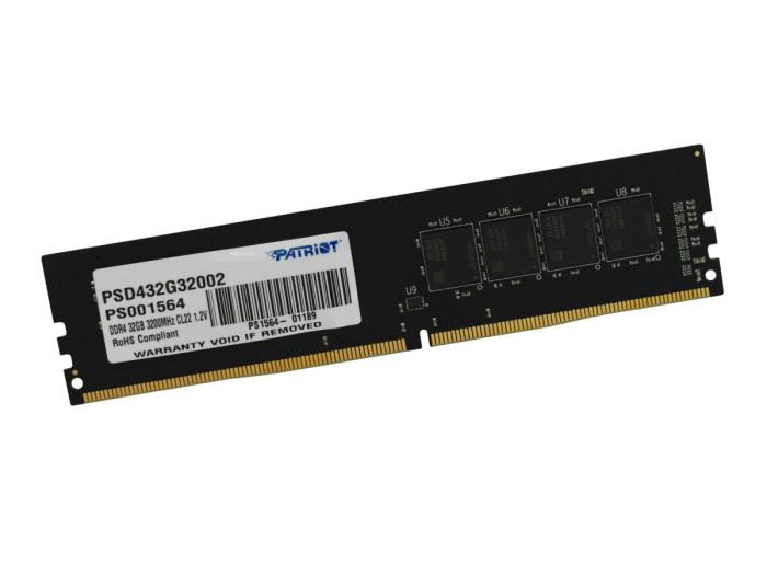 DIMM DDR4 32 GB <3200MHz> Patriot, PSD432G32002, CL22
