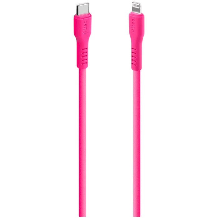ttec  Type-C - Lightning Charge / Data Cable  120cm,Neon Pink