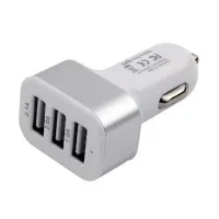 Зарядное устройство автомобильное Cablexpert MP3A-UC-CAR17, 12V->5V 3-USB, 2.1/2/1A