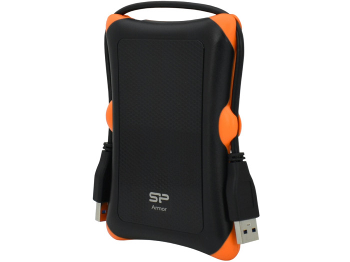 HDD USB 1 TB Silicon Power, A30, SP010TBPHDA30S3K, USB 3.1, black-orange