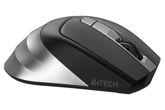 Мышь A4tech Fstyler FG35-GREY, оптическая 2000DPI, беспроводная 2,4G